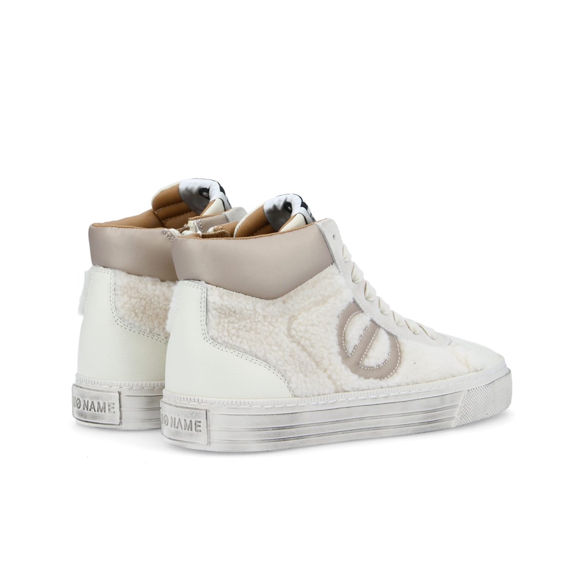 Baskets Montantes Strike Mid Cut beige, NO NAME