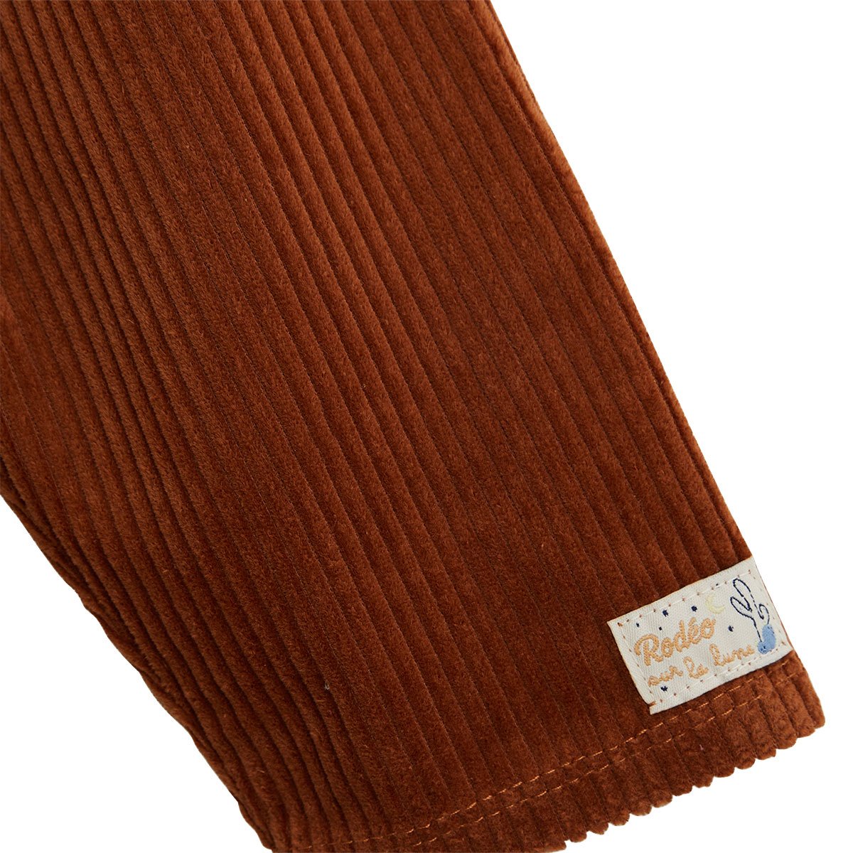 Pantalon bébé en velours côtelé Moka marron, PETIT BEGUIN