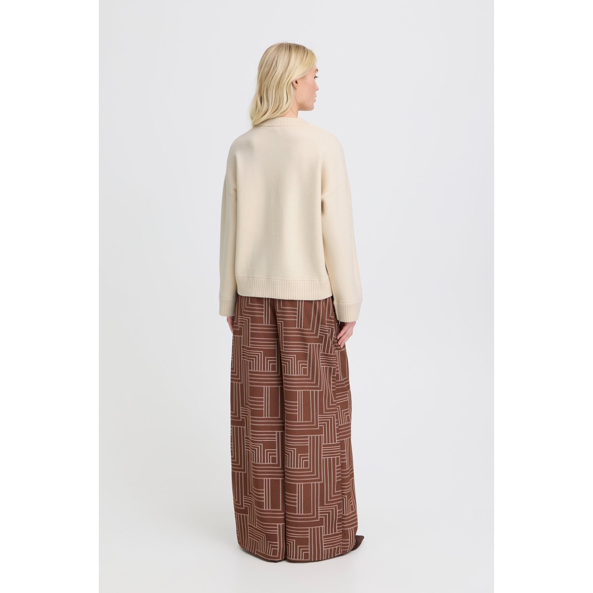 Á manches longues beige birch, B.YOUNG