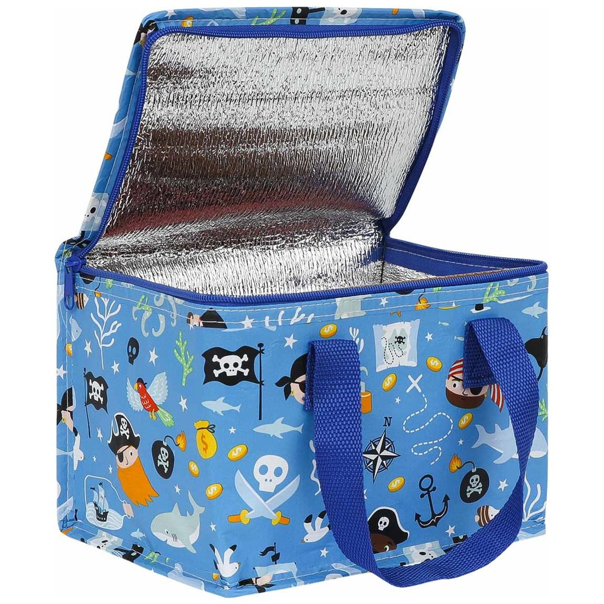 Sac repas isotherme enfant 5,5 L bleu pirates, A LITTLE LOVELY COMPANY