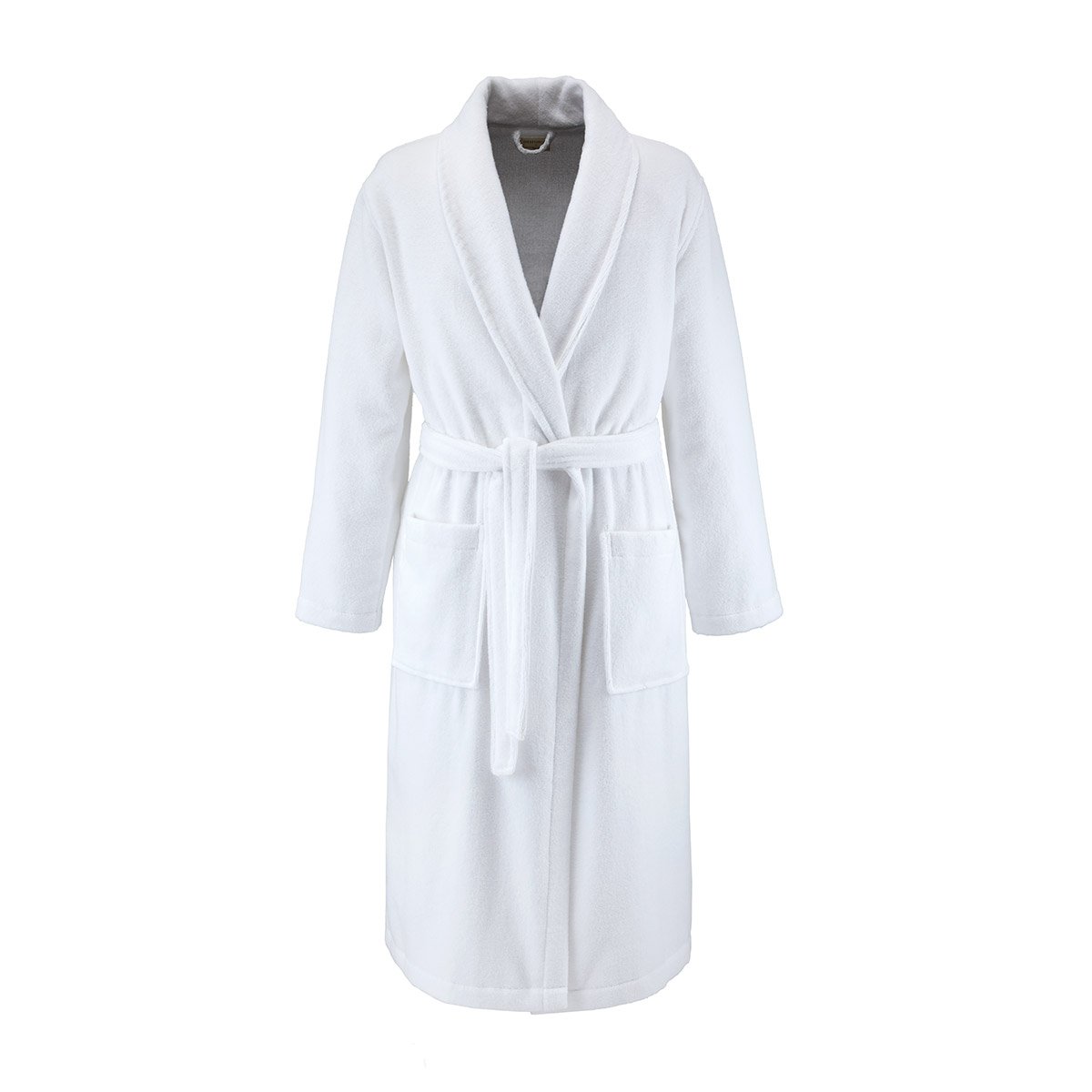 Peignoir long en coton,ALIZEE blanc, DESFORGES