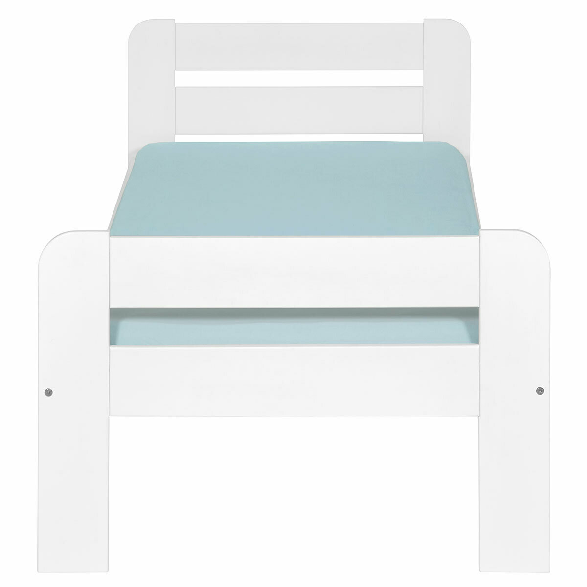 Lit enfant Bois massif  SUNDY blanc, AKITEN RETAIL