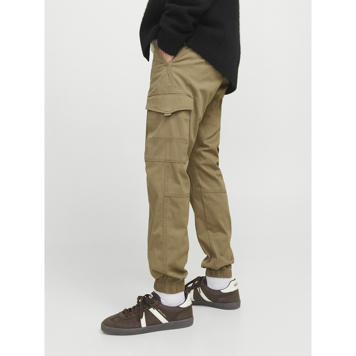 Calças cargo slim Paul Flake bege, JACK & JONES