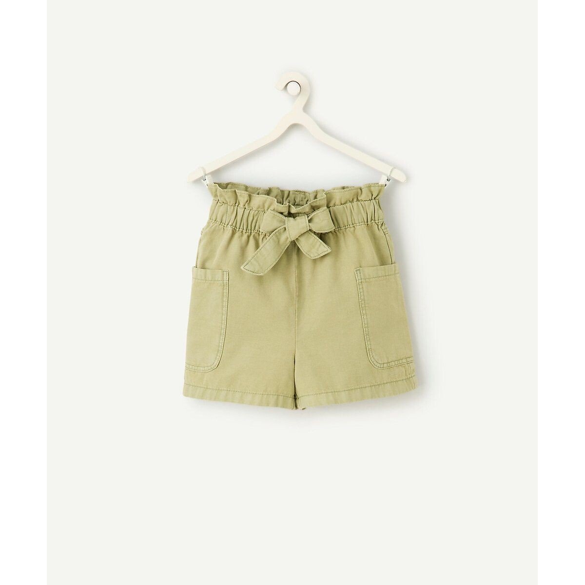 Shorts khaki, TAPE A L'OEIL