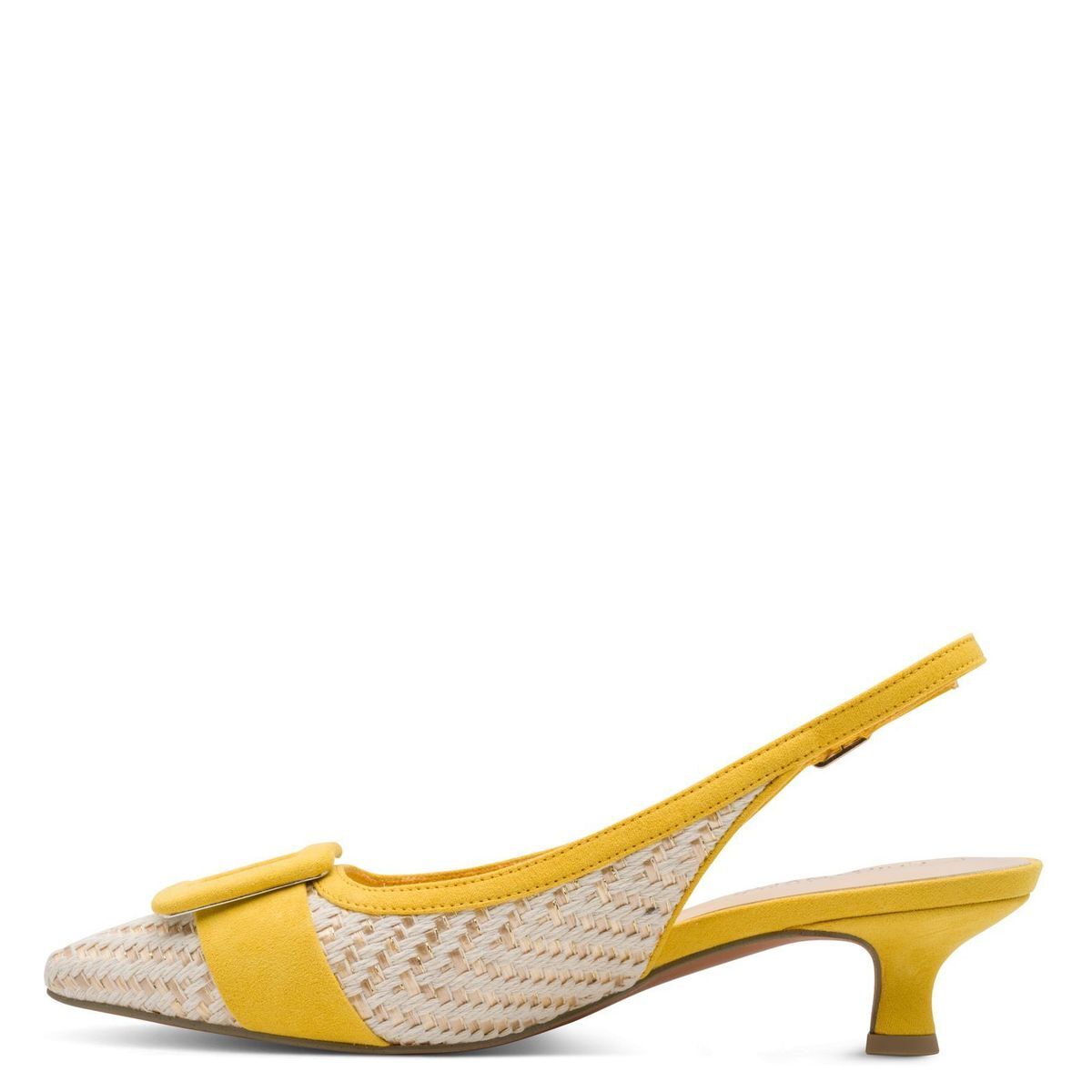 Escarpin en boucle jaune citron, MARCO TOZZI