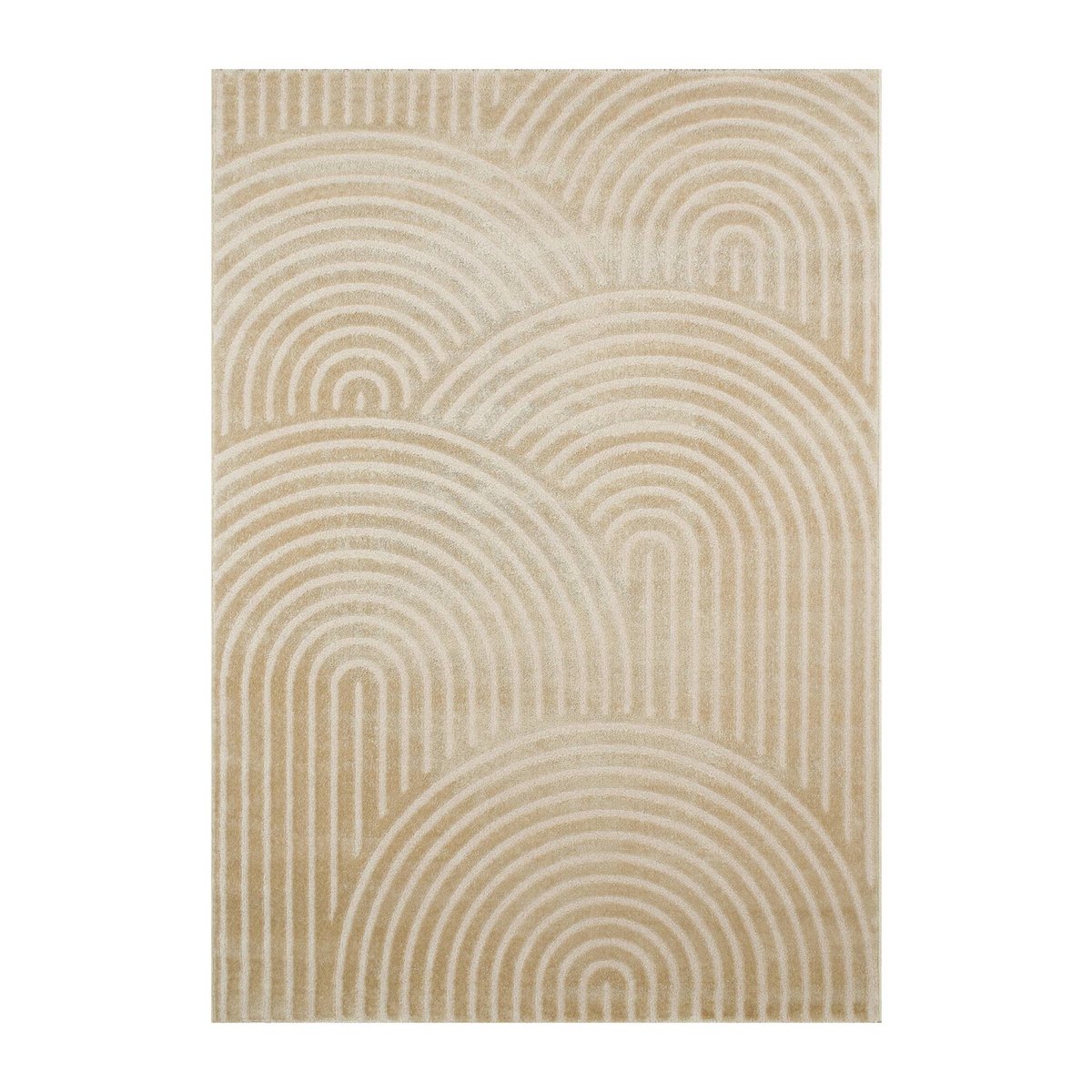 Tapis intérieur rectangulaire moderne BRAD beige, SWEEEK