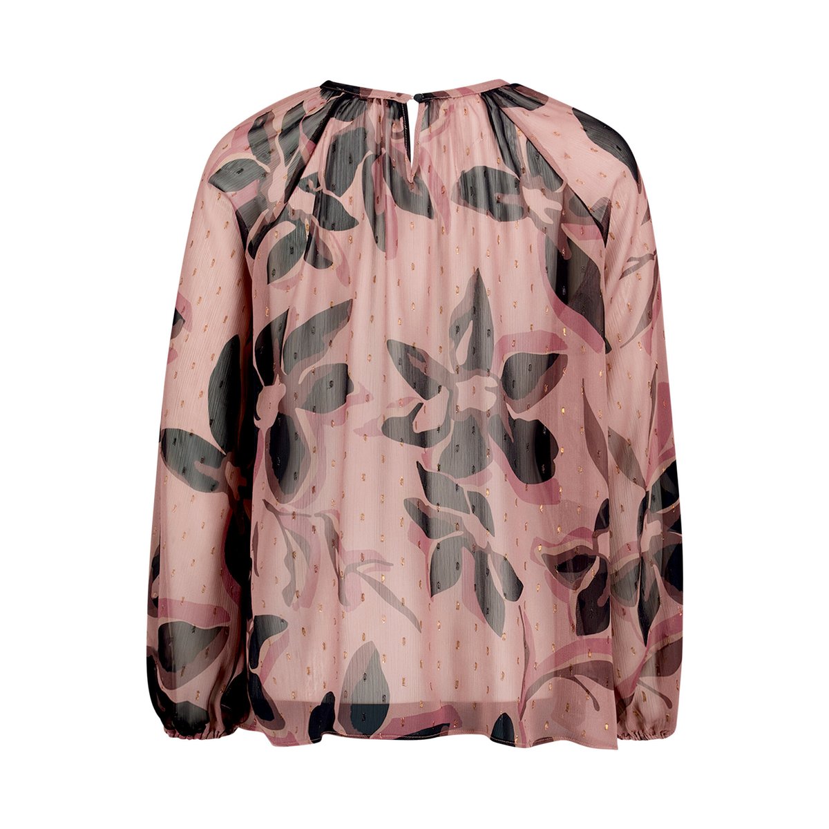 Tunique à manches longues rosé/black, BETTY BARCLAY