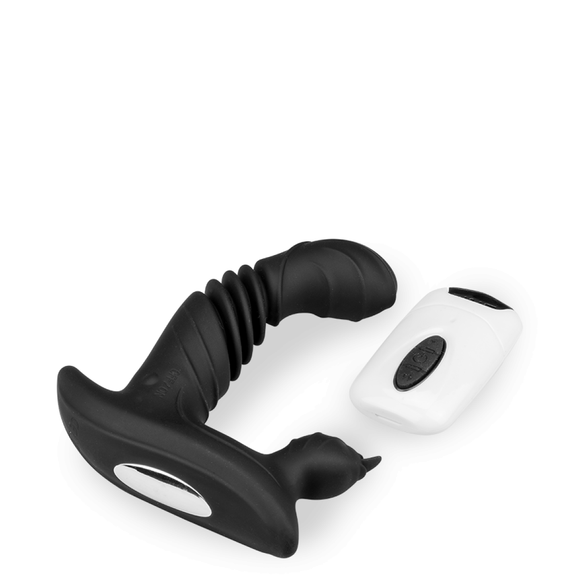 Stimulateur clitoridien gode va-et-vient vibrant 20 modes noir, LOVE AND VIBES