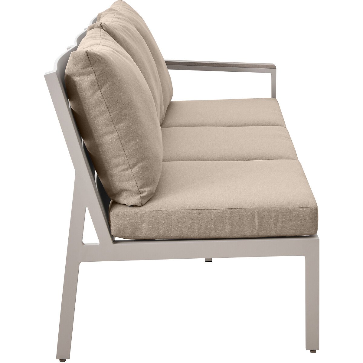 Aruba Outdoor Corner Seating Set stone beige, SO'HOME