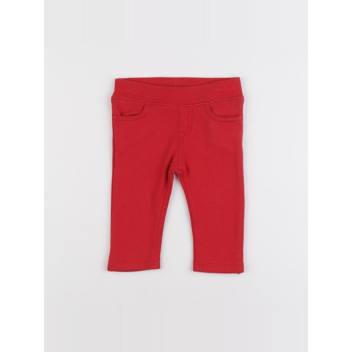 Pantalon - Très bon état rouge, PETIT BATEAU