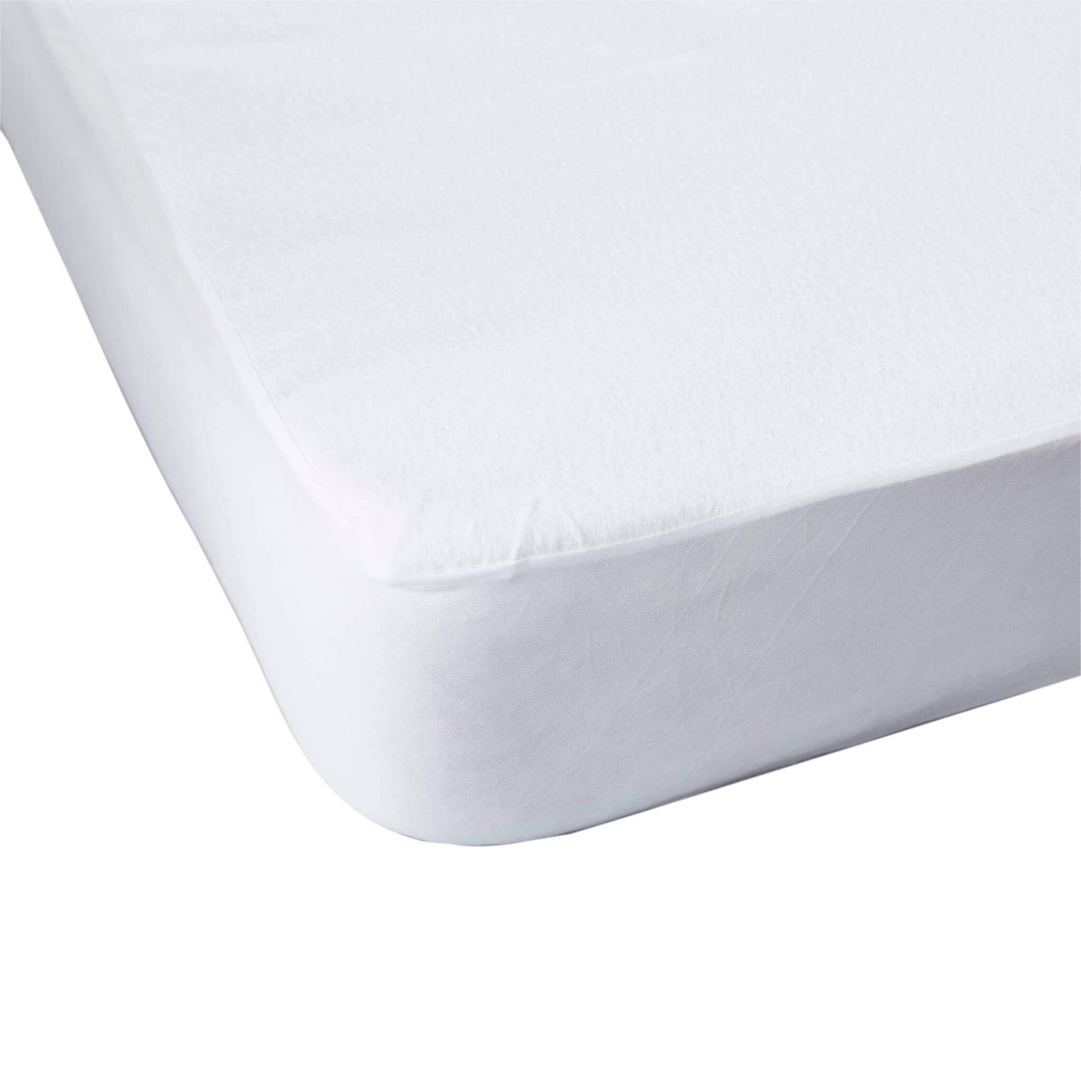 Protège matelas imperméable antiacariens blanc, SWEET HOME