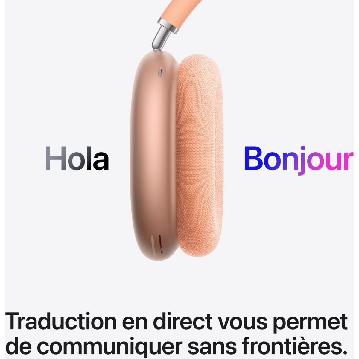 Casque AirPods Max 2 Orange - Réduction de bruit active, charge USB-C couleur unique, APPLE