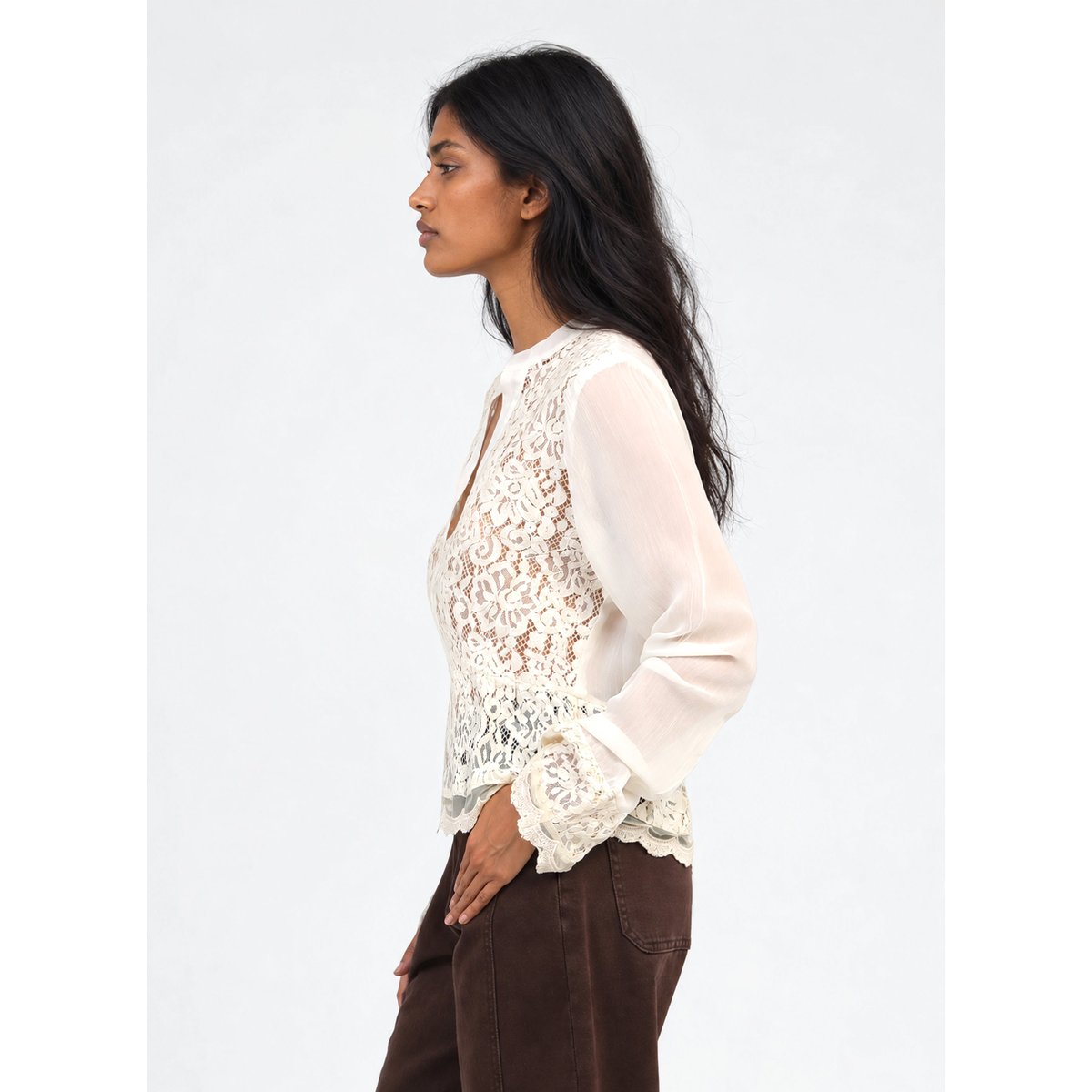 Chemise SALAMA ecru, AN'GE