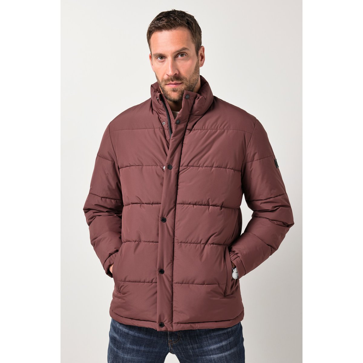 Veste matelassée, très chaude marron châtaigne, JP1880