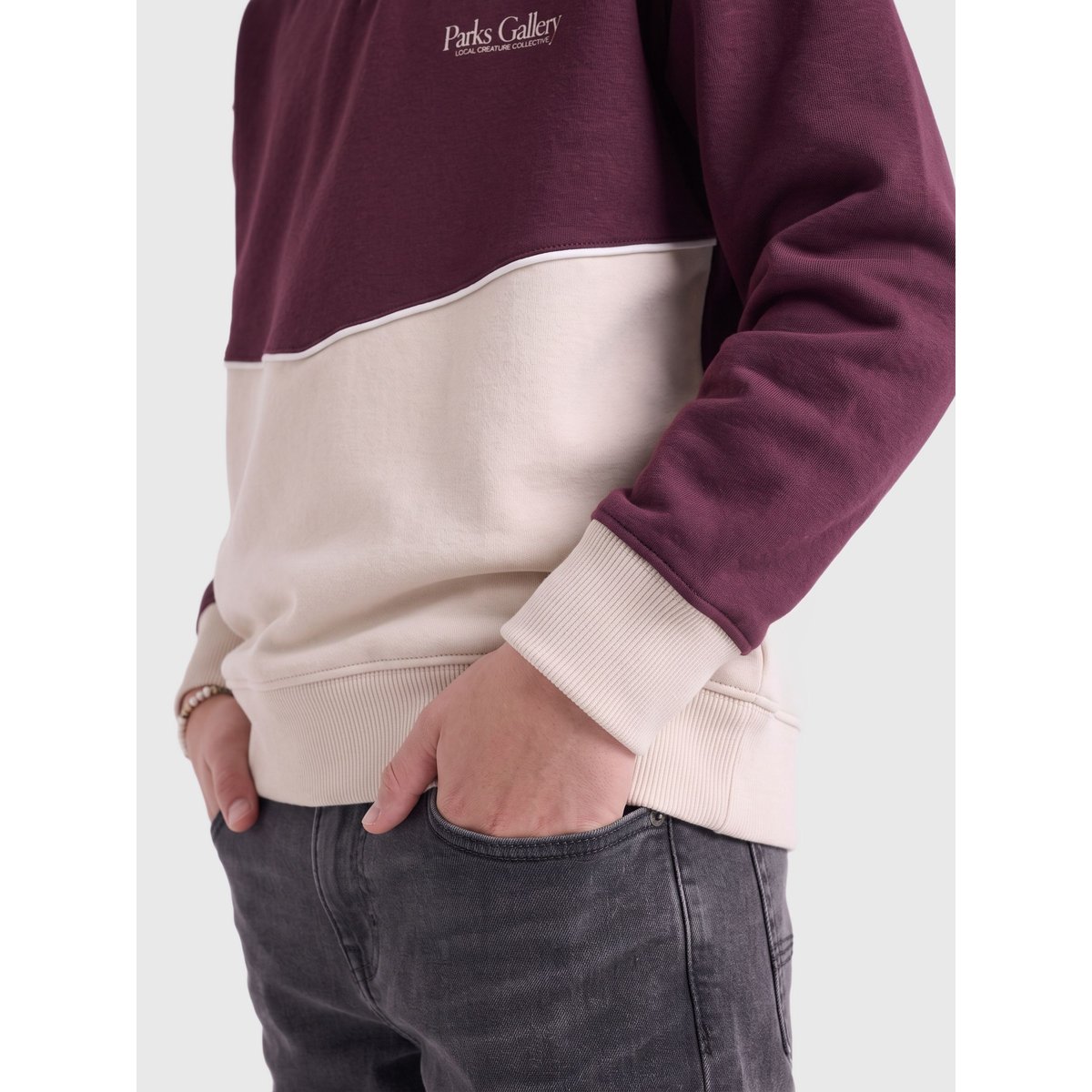 Sweat-Shirt En Polaire moonbeam, ONLY & SONS JUNIOR