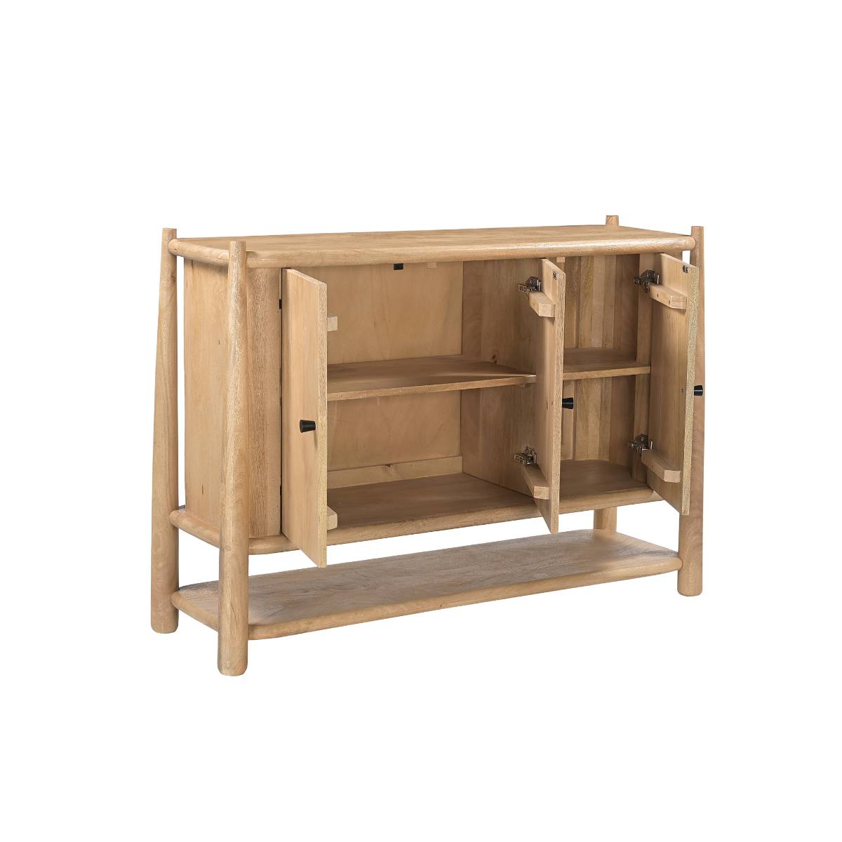 Buffet en bois de manguier ELIORINE bois clair, MADE IN MEUBLES 