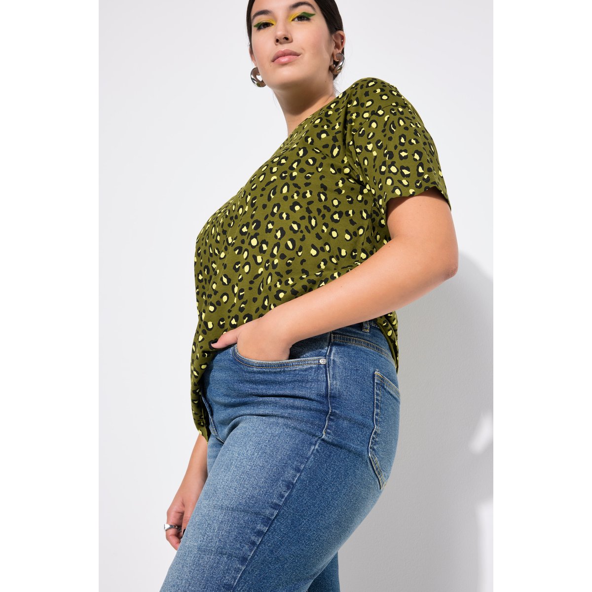 Jean Mom 5 poches bleu jean, STUDIO UNTOLD
