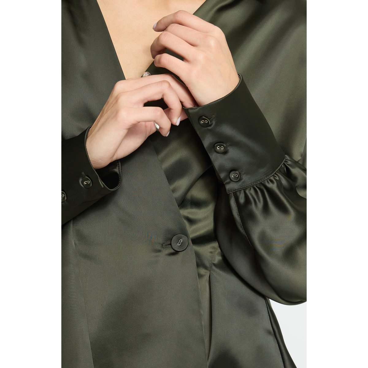 Chemise à manches longues marron rosin, ICHI