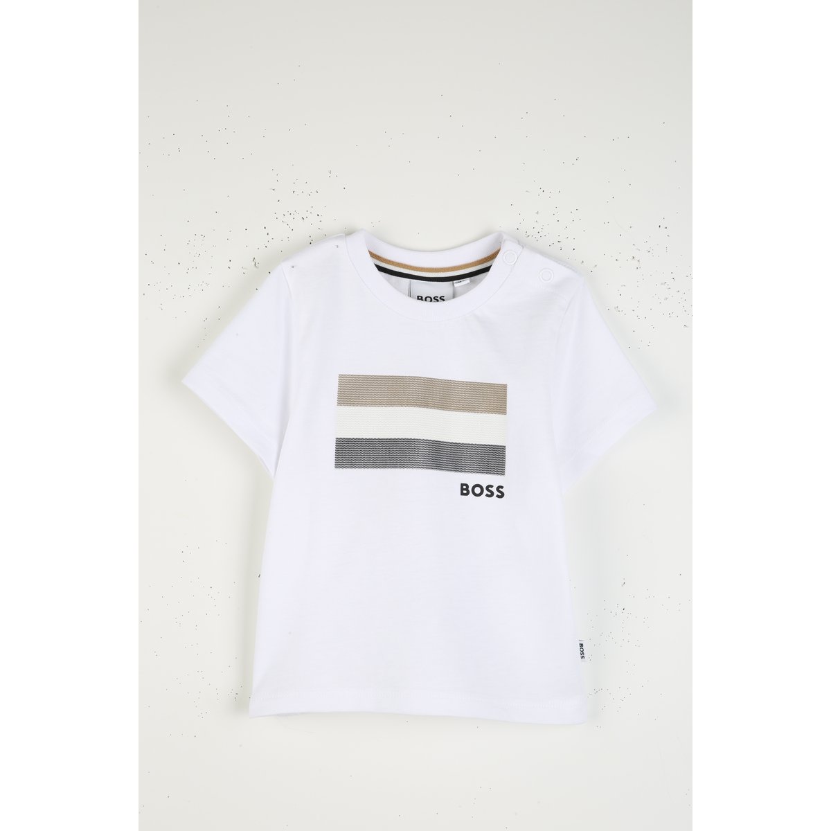 Ensemble t-shirt et bermuda bleu cargo, BOSS KIDSWEAR