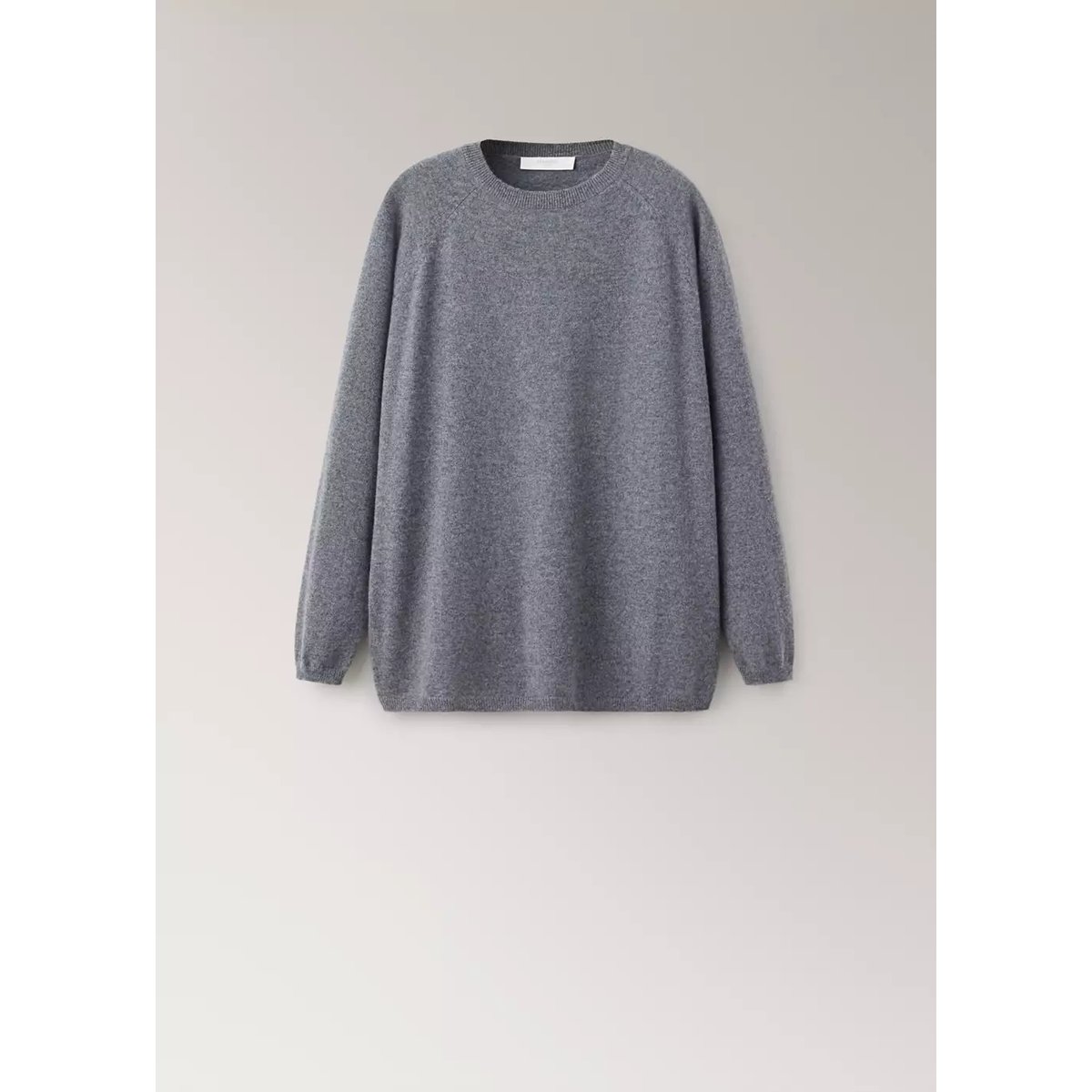 Pull-over 100 % cachemire gris, MANGO