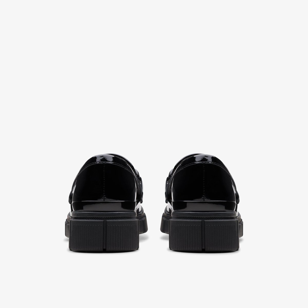 Mocassins Brevet EVYN WALK Y vernis noir, CLARKS