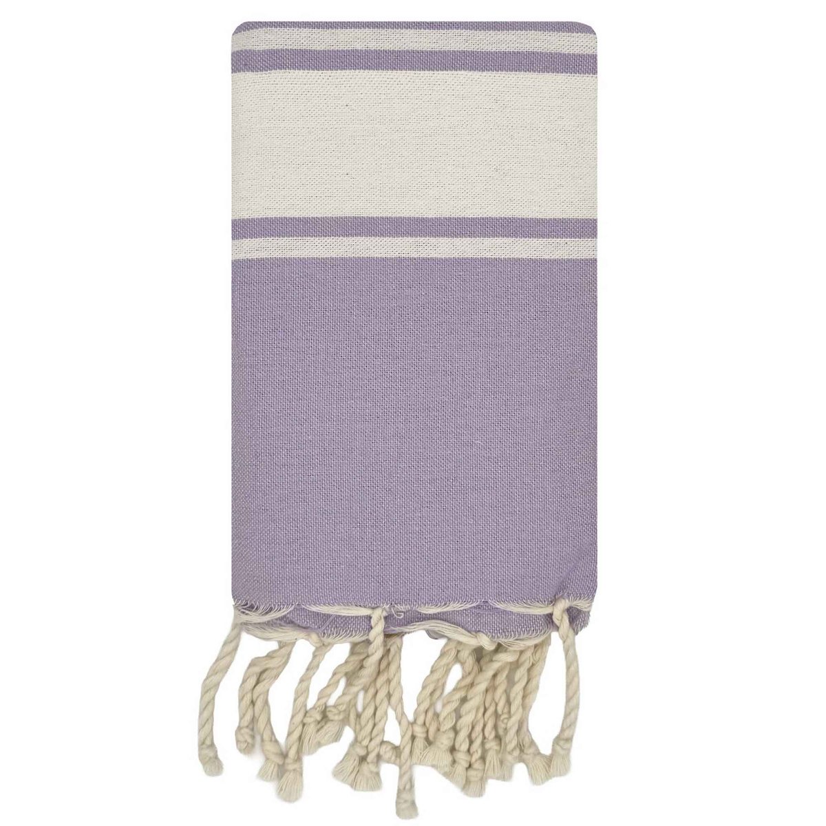 Mini fouta enfant 70x140 cm en coton recyclé Koh Lipe REVA COLLECTION violet, SEVIRA KIDS