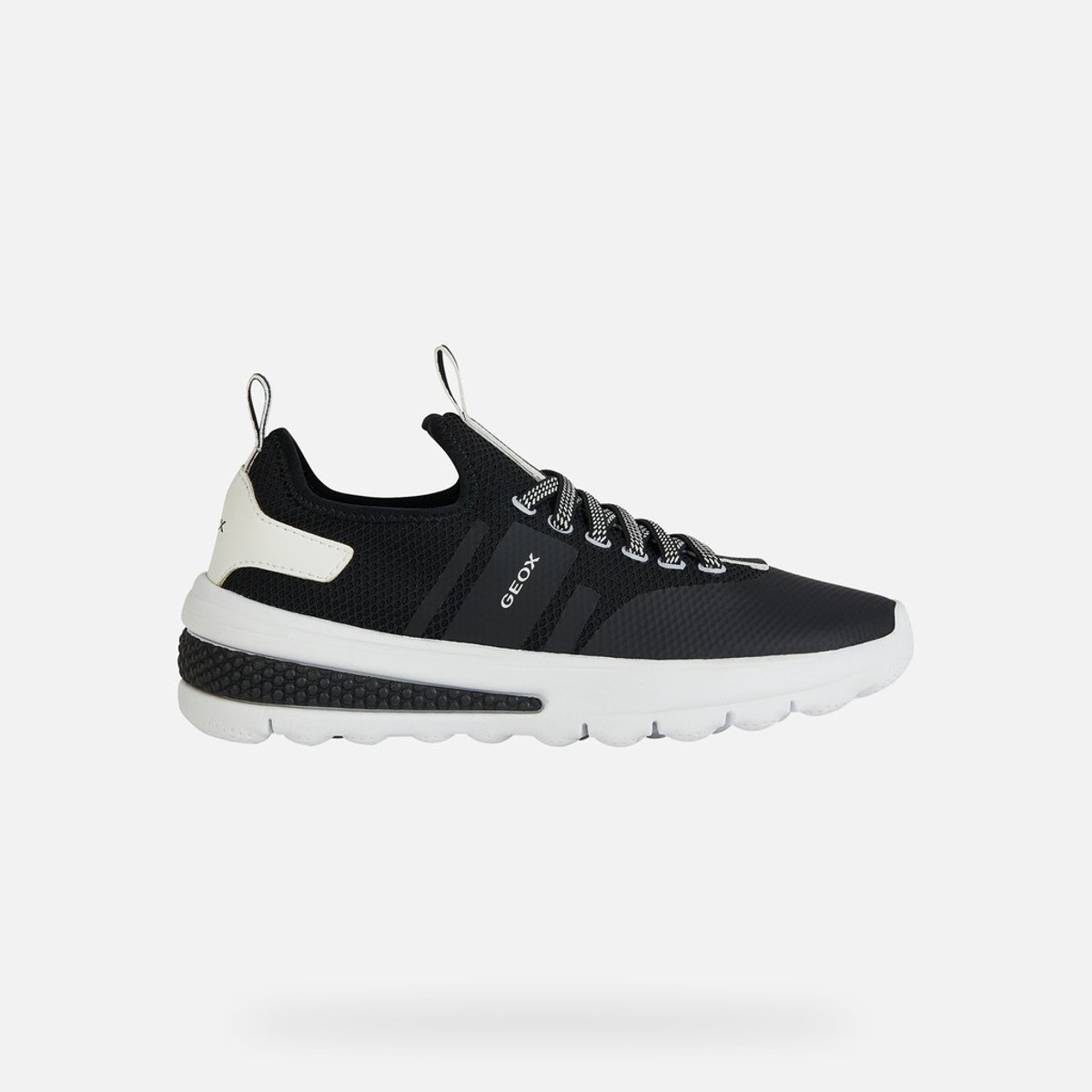 Baskets J ACTIVART noir/blanc, GEOX