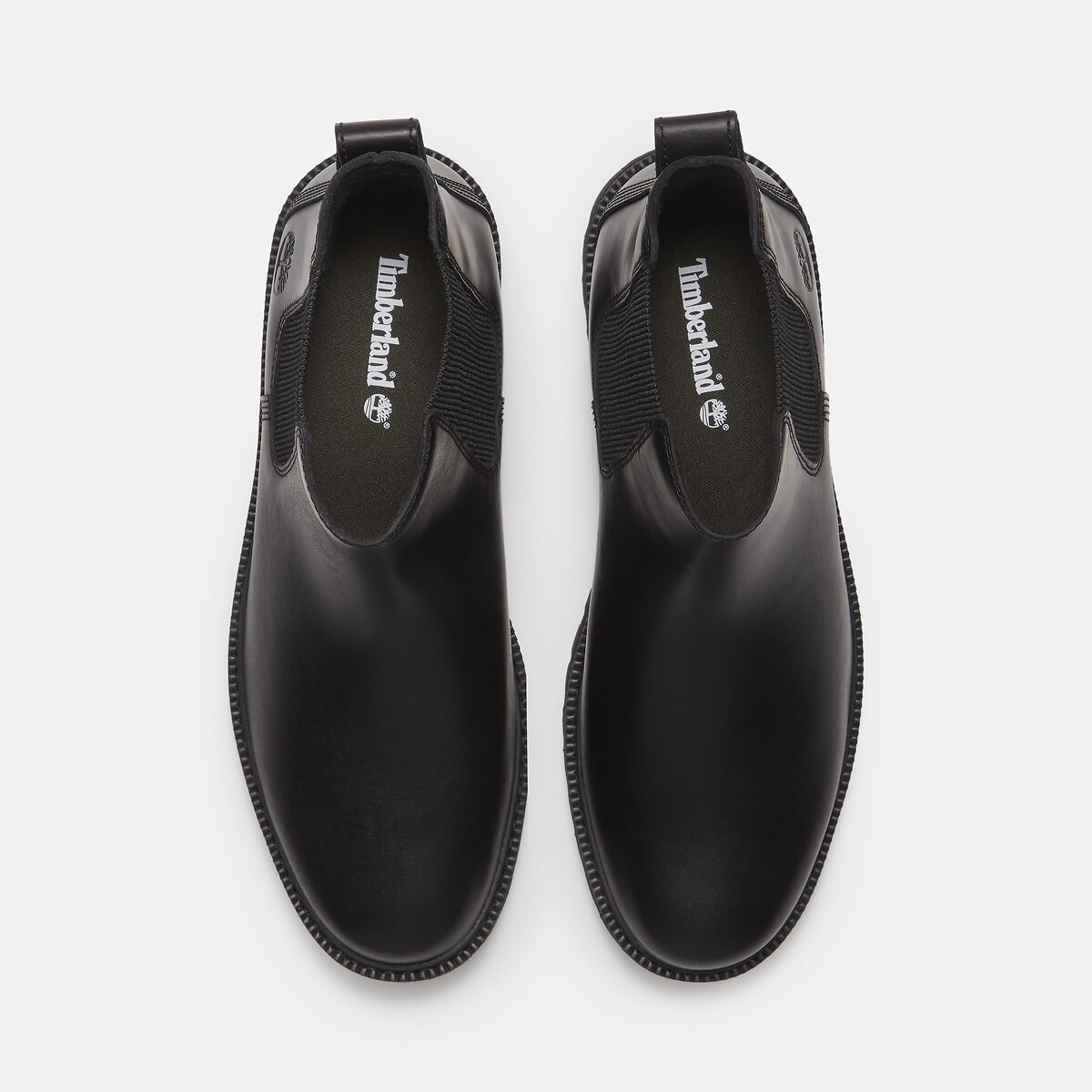 Britton Drive Mid Chelsea Leather Ankle Boots black, TIMBERLAND