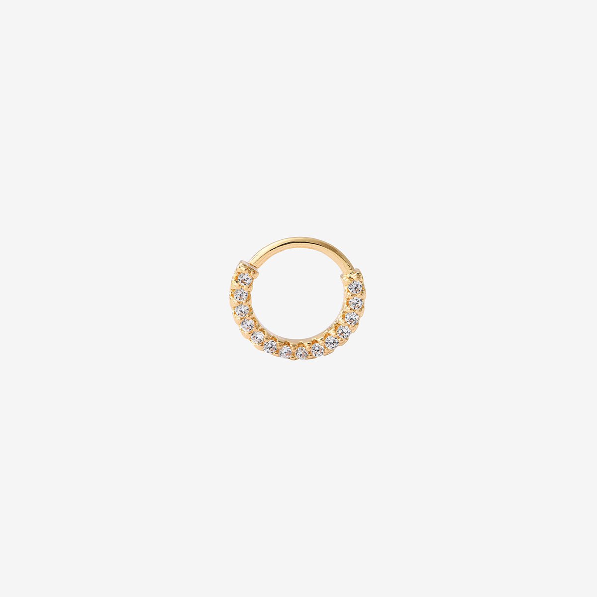 Piercing anneau livi - candy blanc, CAROLINE NAJMAN
