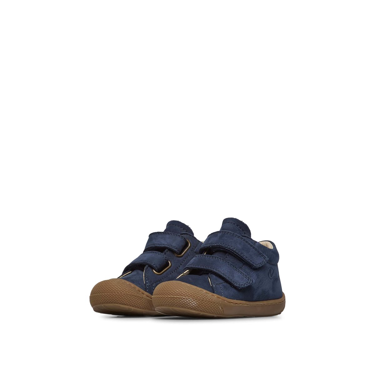 Chaussures premiers pas en suède COCOON VL marine, NATURINO