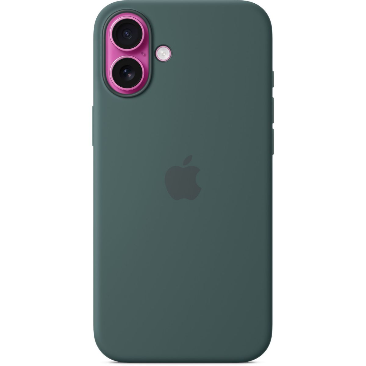 Coque iPhone 16 Plus MagSae Vert lacustre couleur unique, APPLE