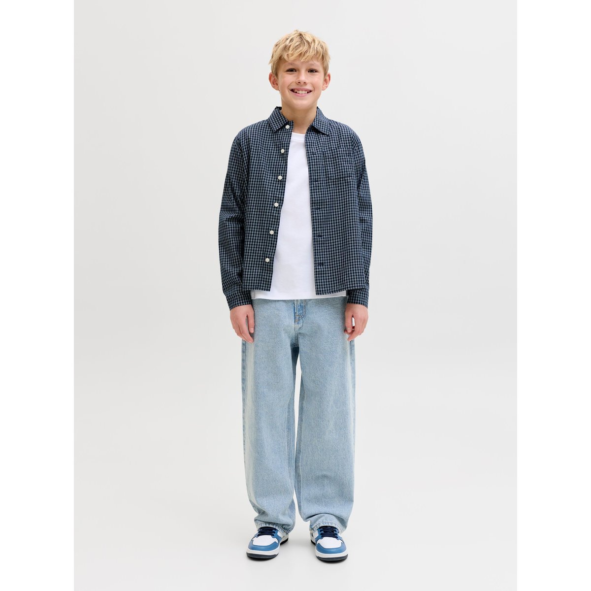 Jean Baggy Fit blue denim, JACK & JONES JUNIOR
