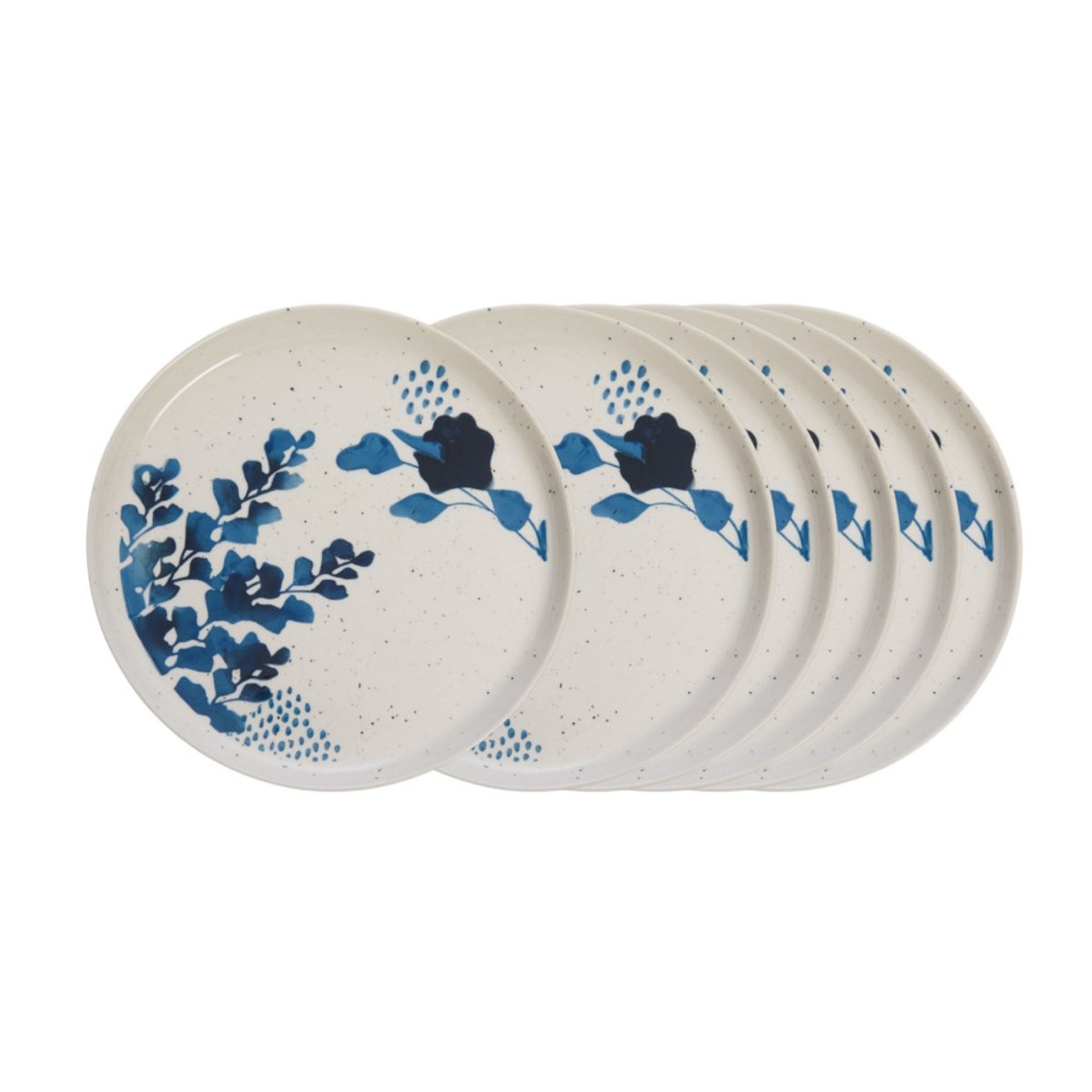 Assiette plate Lison (lot de 6) blanc, AMADEUS
