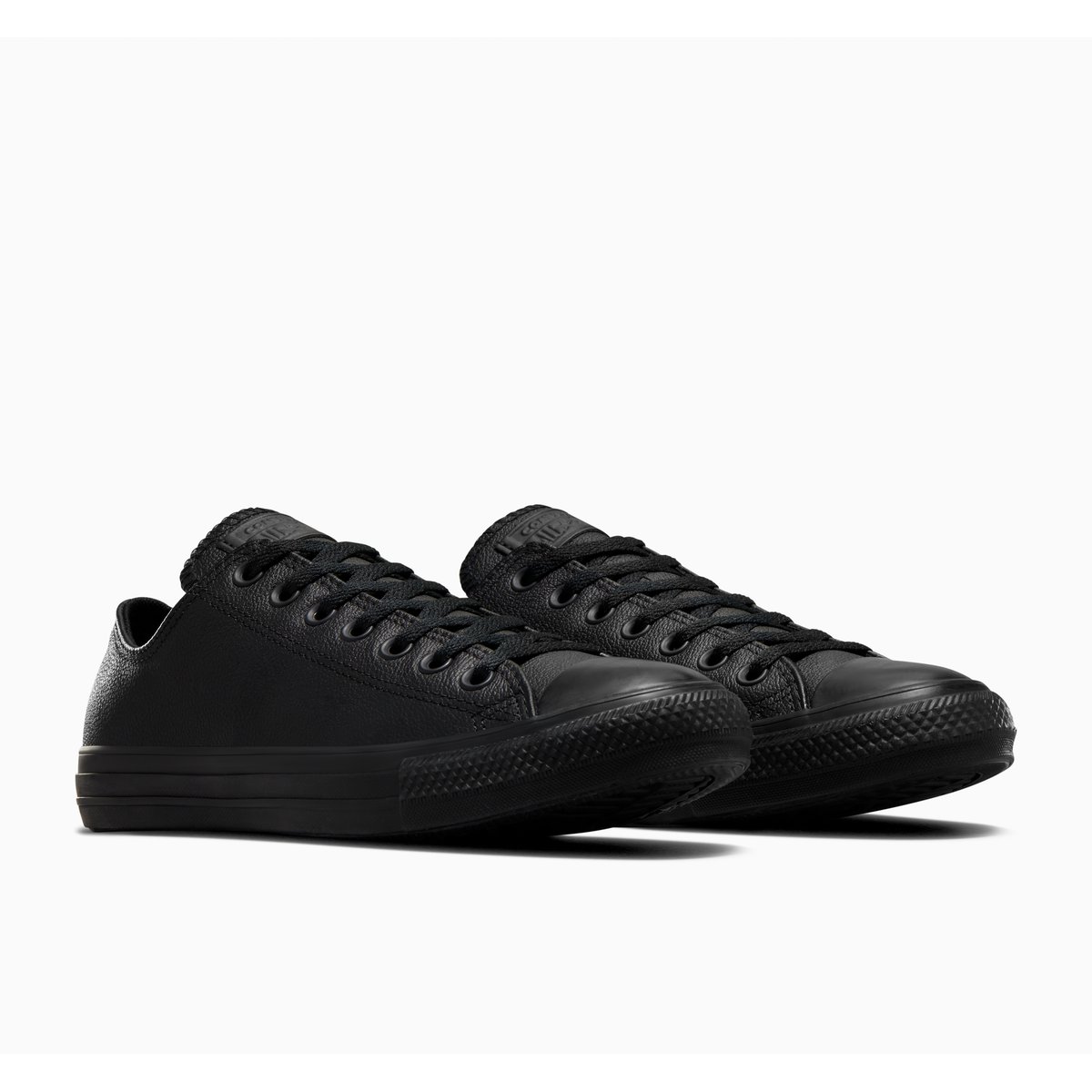 Chuck Taylor All Star Mono leer Ox zwart, CONVERSE