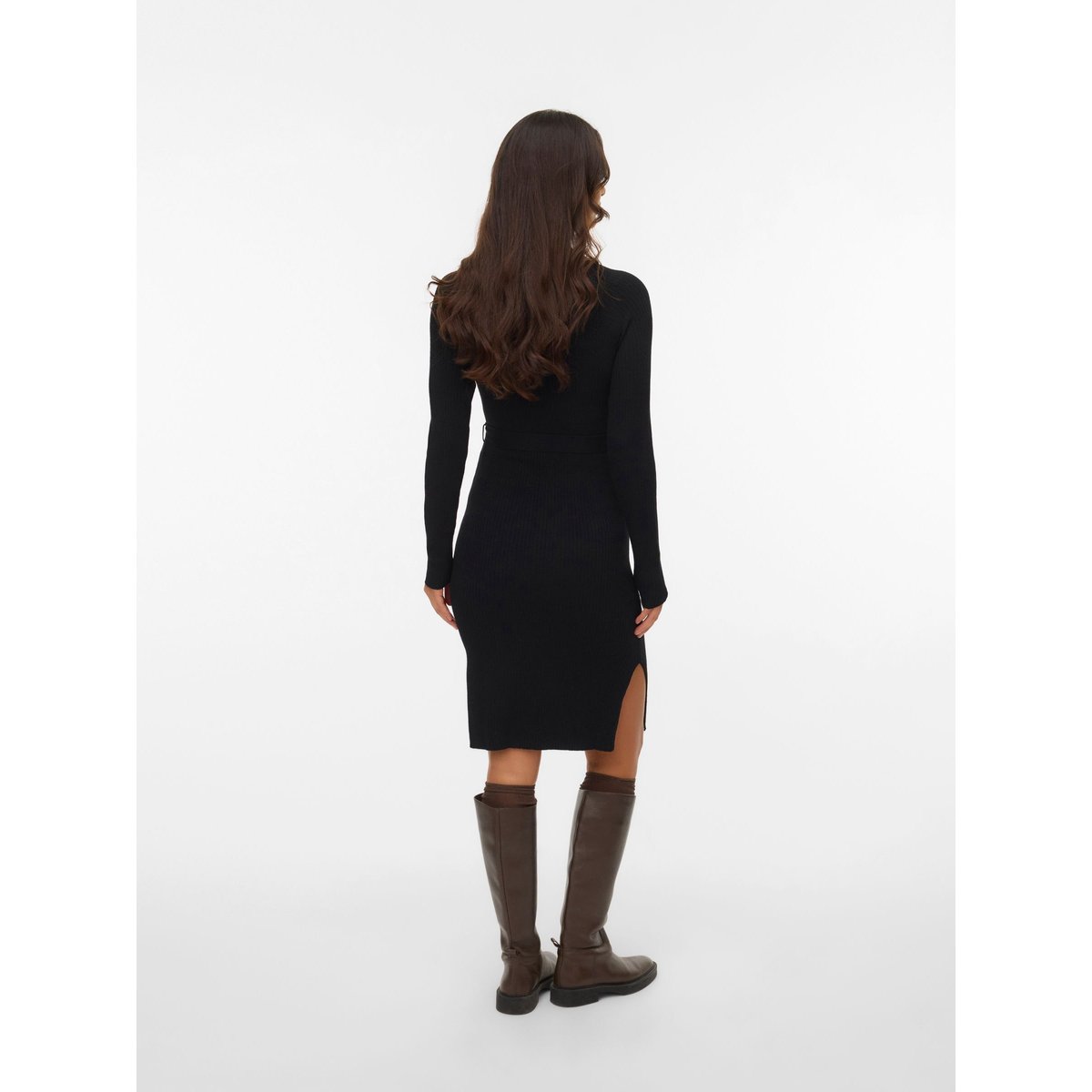 Robe En Maille black 1, VERO MODA