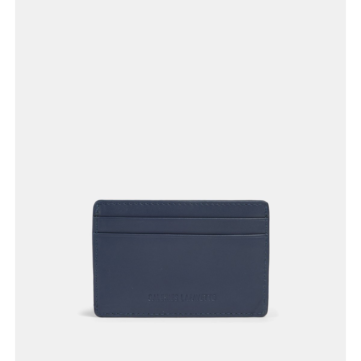 Porte-cartes new jack cuir bleu marine, GALERIES LAFAYETTE
