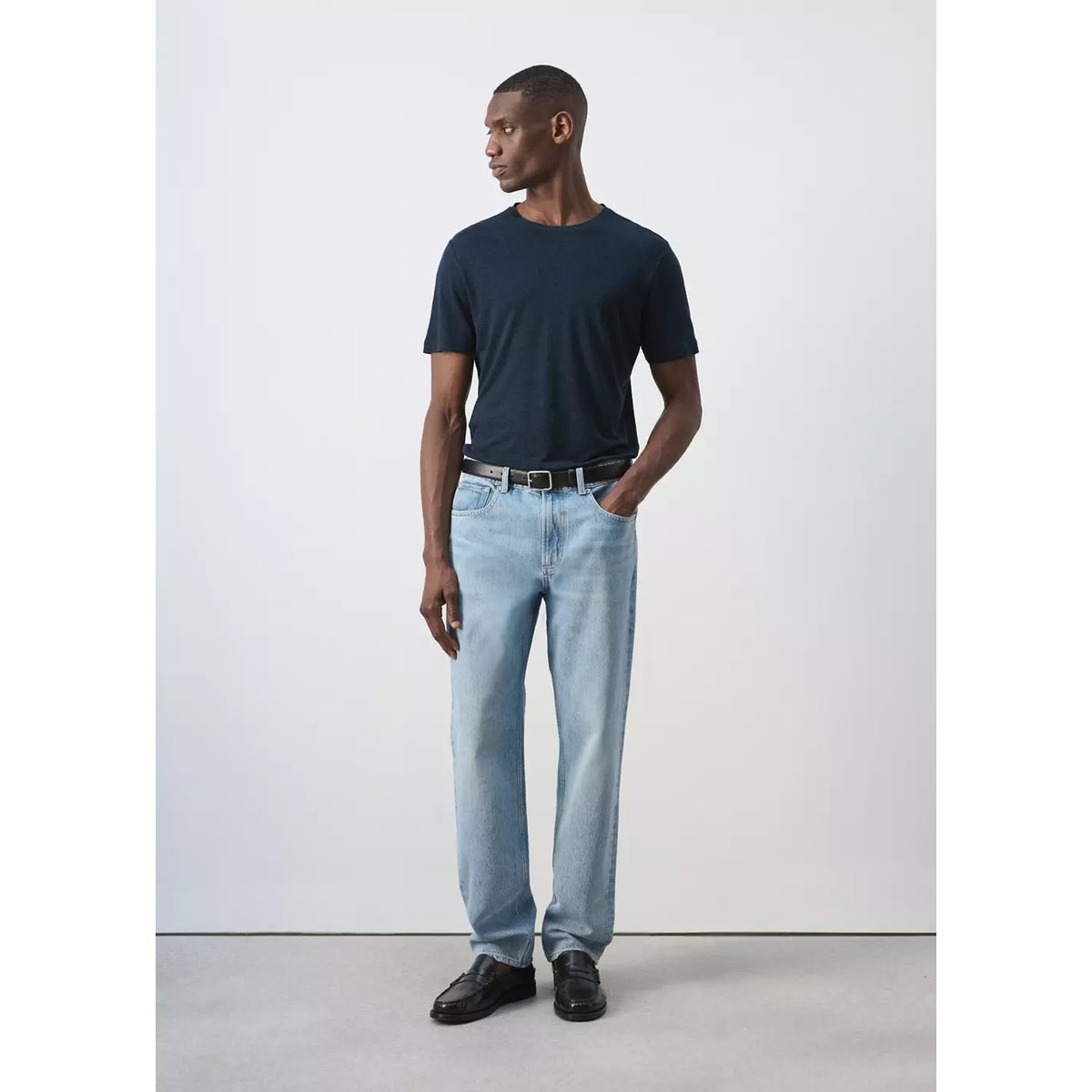 Jean Bob regular-fit bleu clair, MANGO MAN