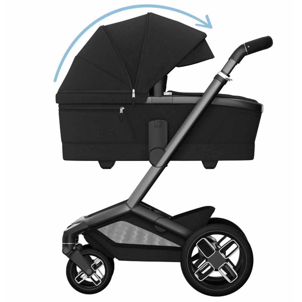 Nacelle ultra confortable FAME twillic black, MAXI COSI
