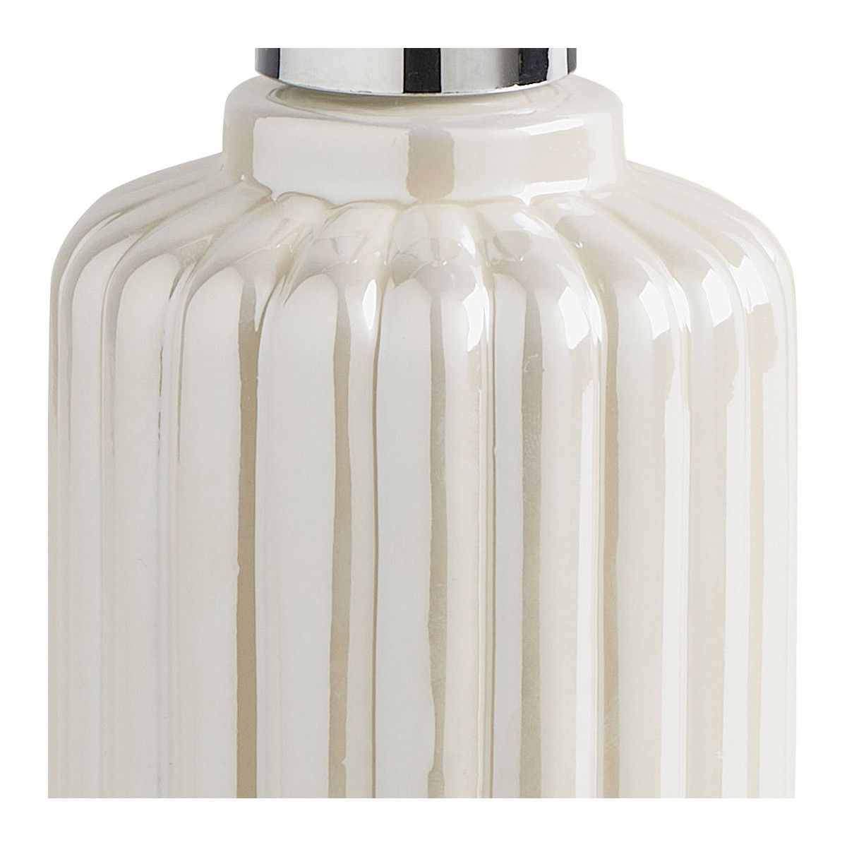 Distributeur de savon en céramique blanc, MATHILDE M