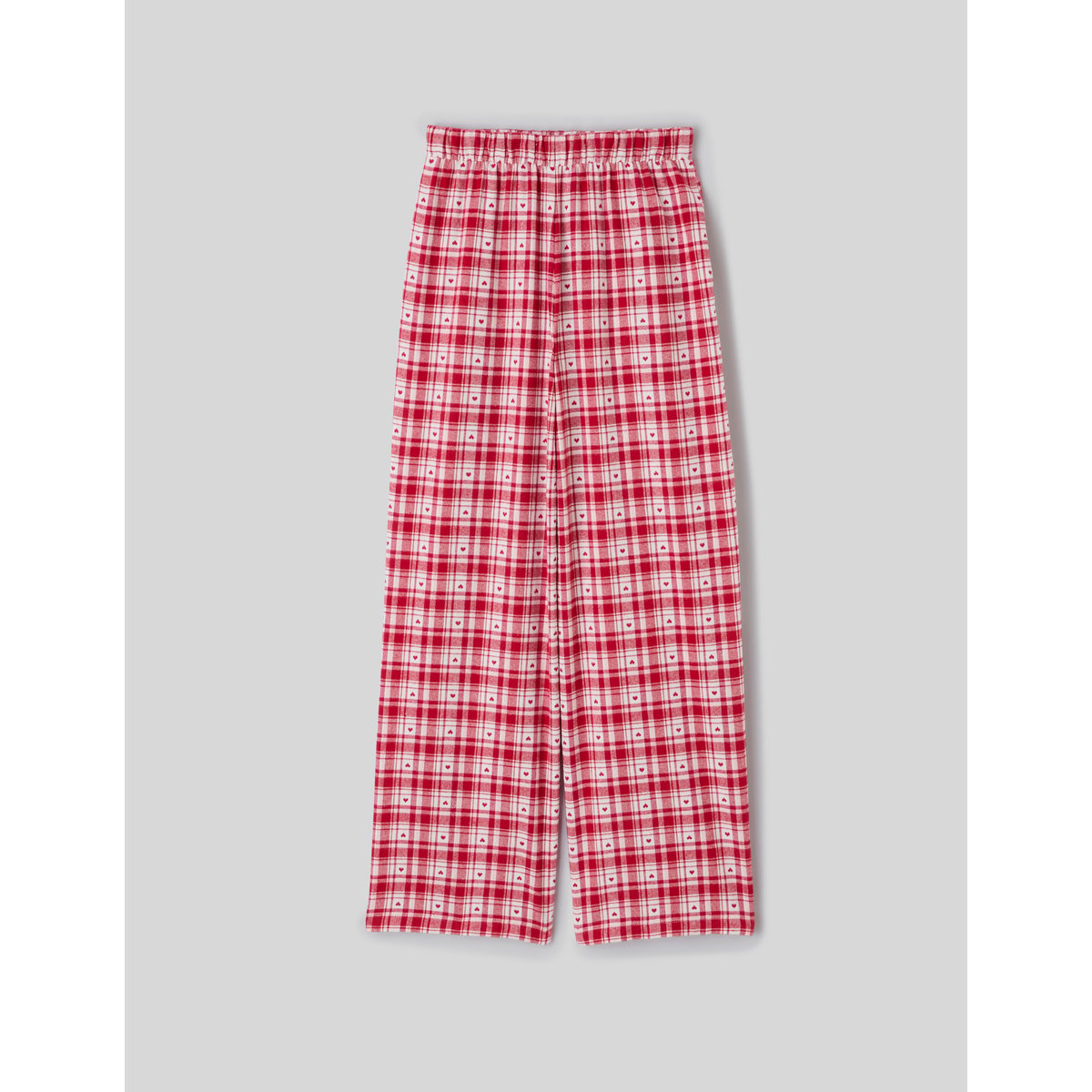 Pantalon de pyjama à carreaux bordeaux, BZB