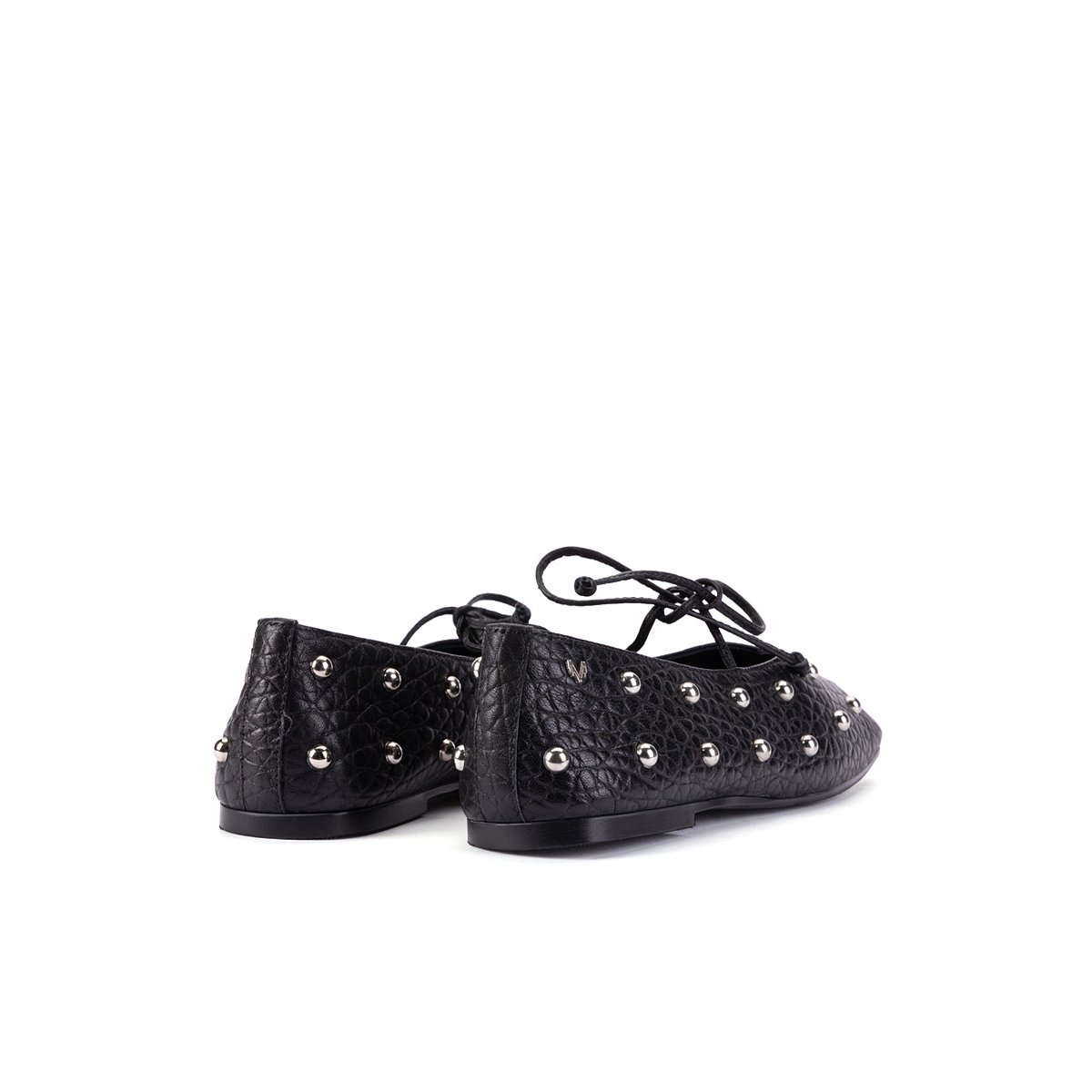 Ballerines cuir Grenelle black, MARTINELLI