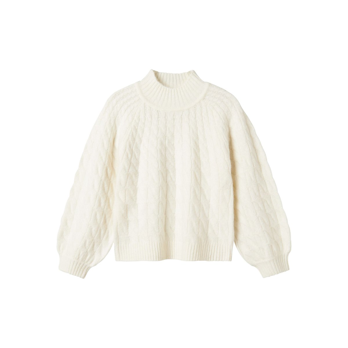 Pull En Maille cloud dancer, NAME IT