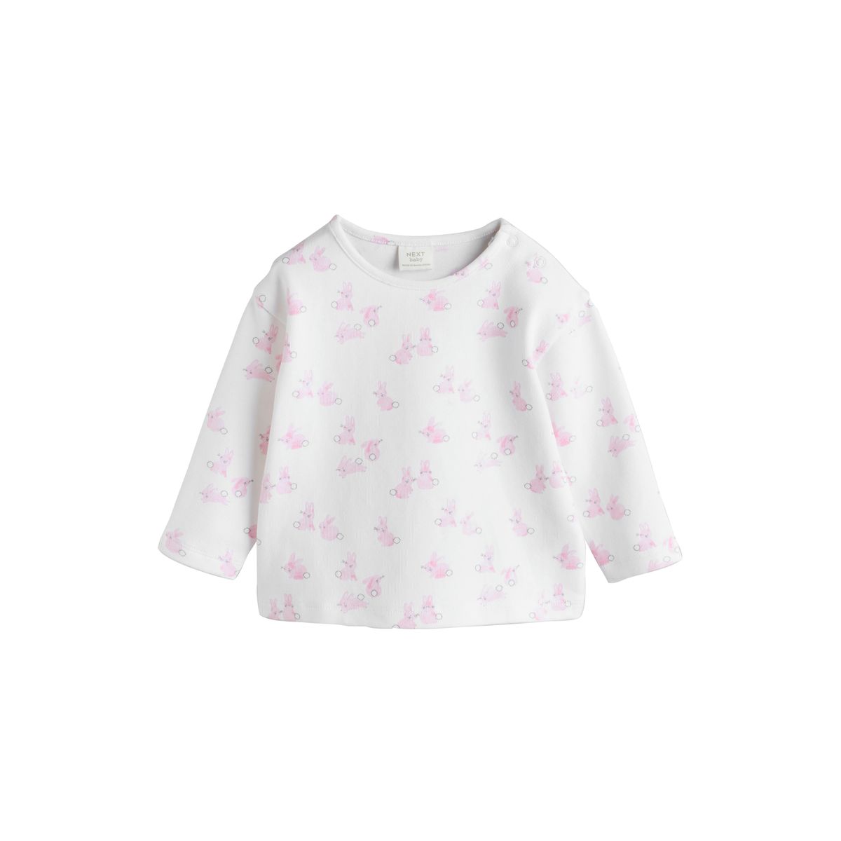 T-shirt bébé à manches longues et leggings rose, NEXT