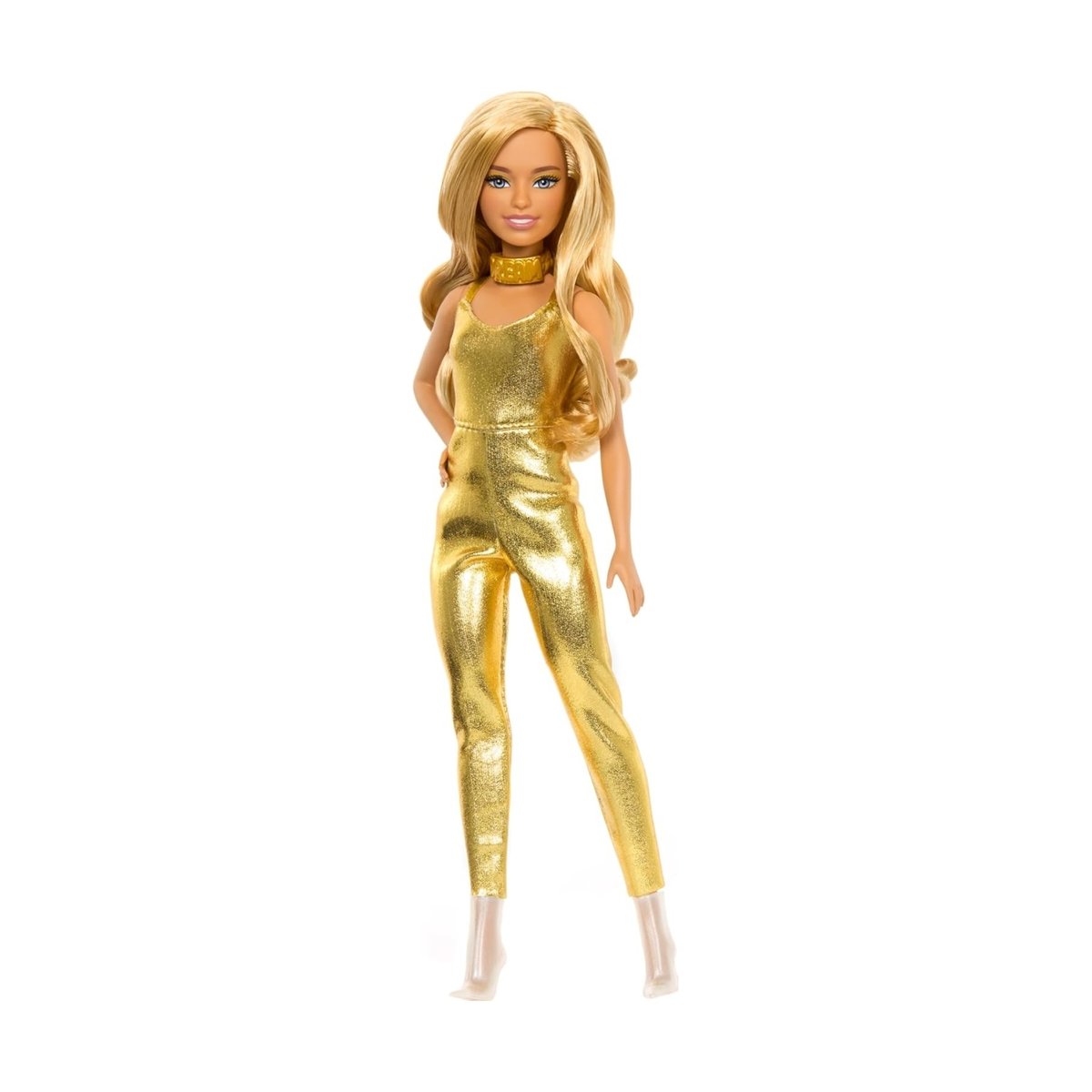 Barbie Fashionistas - Poupée de petite silhouette jaune, MATTEL