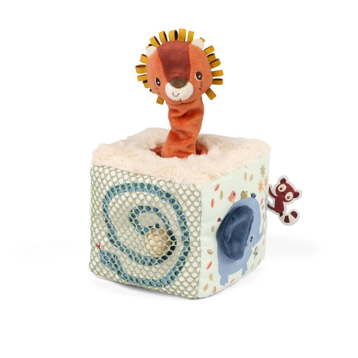 Cube d activites sonore Jack couleur unique, LILLIPUTIENS