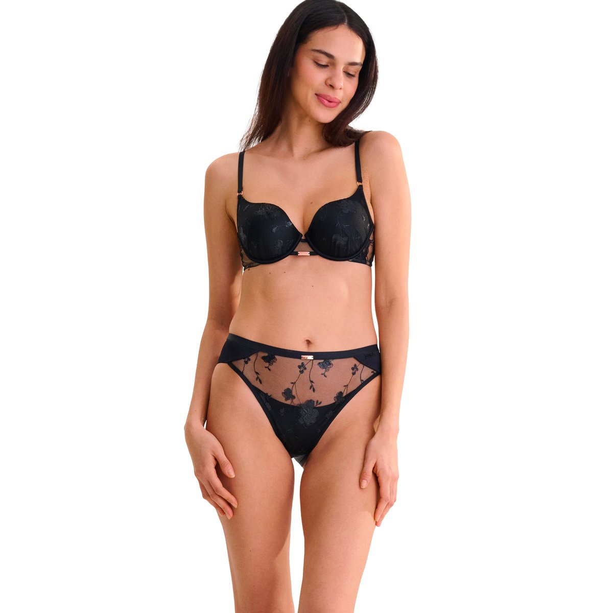 Soutien-gorge préformé PASSION noir, LISCA