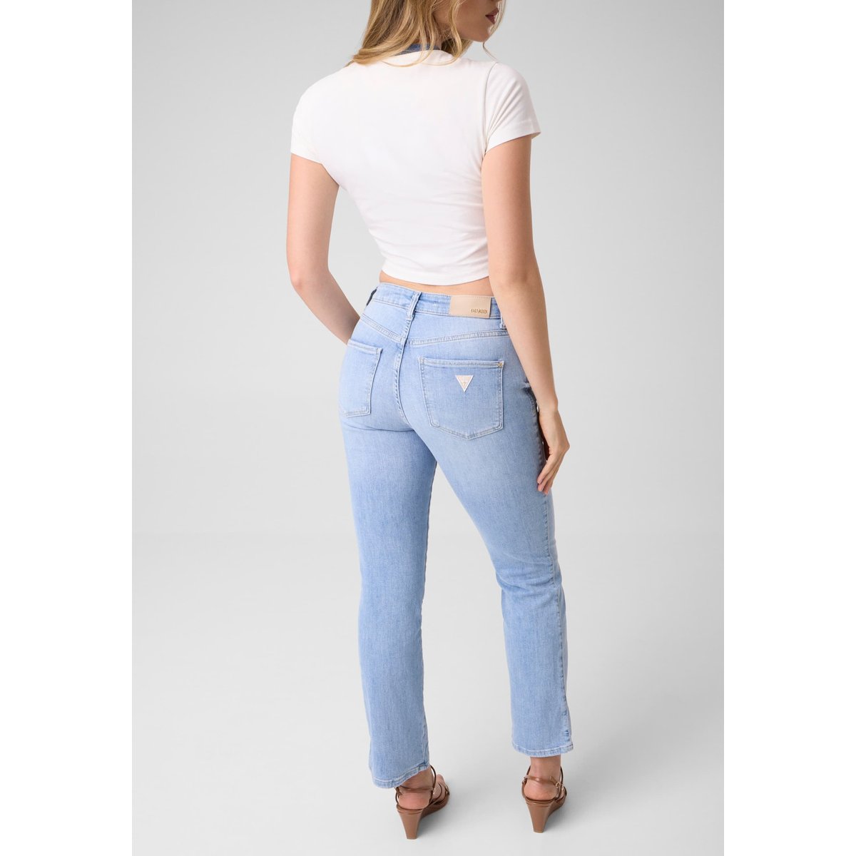 Sexy Straight Jeans bleu clair, GUESS