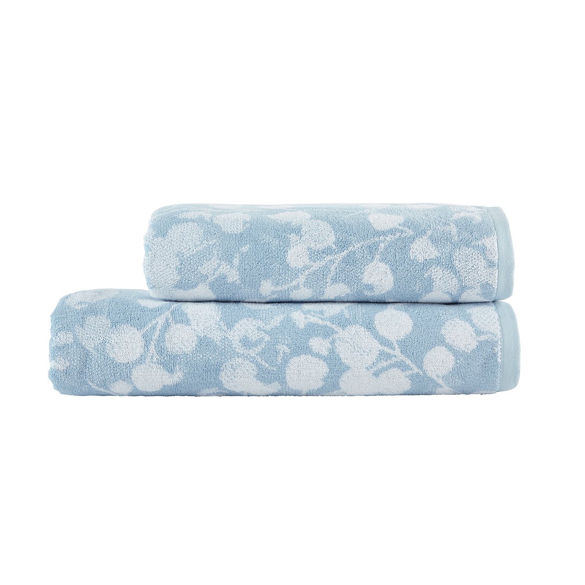 Drap De Bain ROSÉE rosée bleu, ANNE DE SOLENE