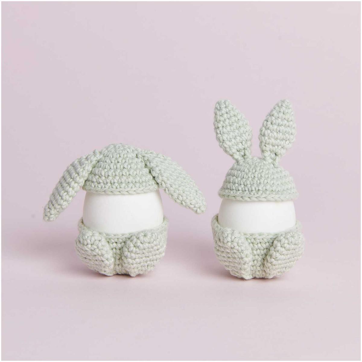 Ricorumi Kit à crochet "Coquetier de Pâques" couleur unique, RICO DESIGN