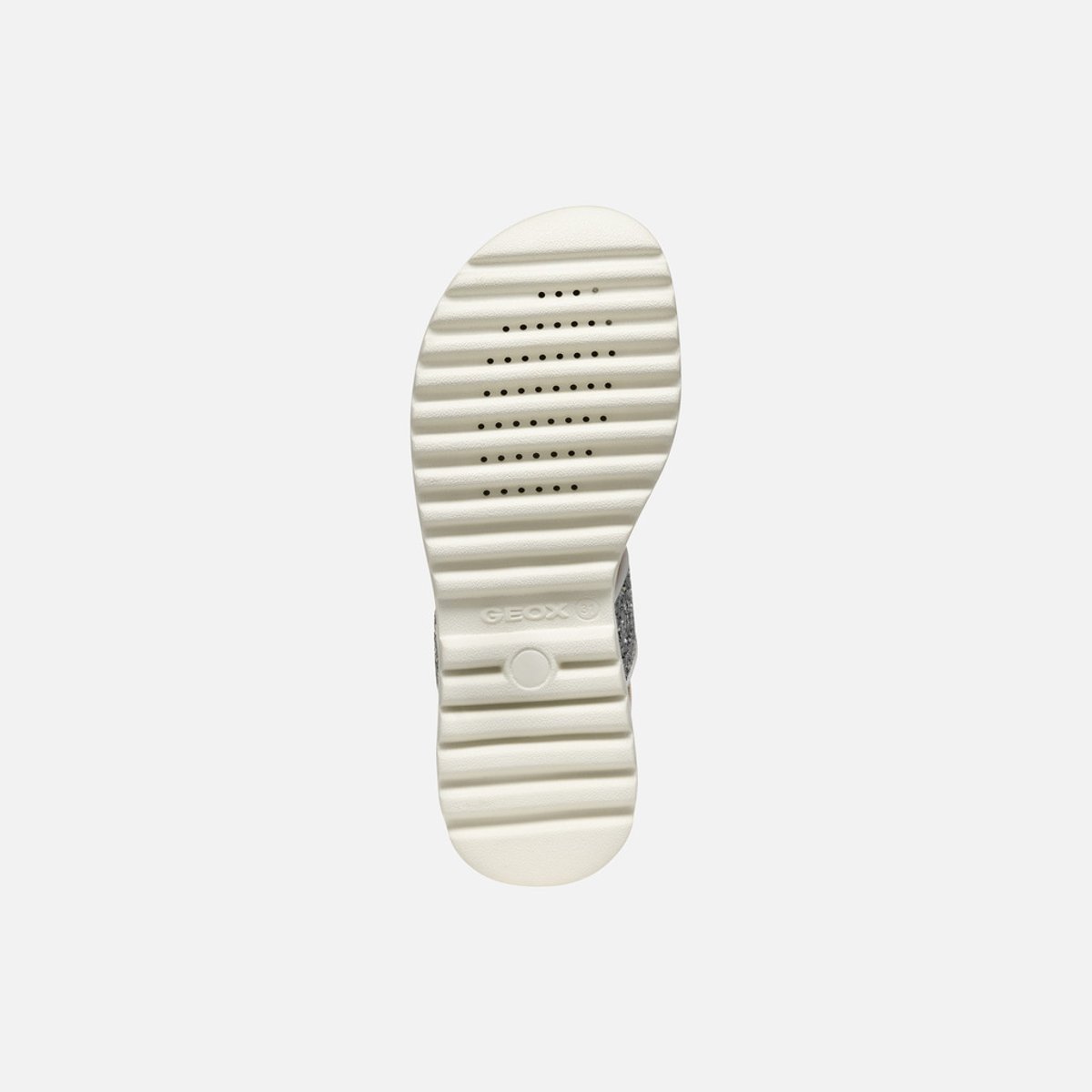 Sandales J SANDAL CORALIE blanc/argent clair, GEOX